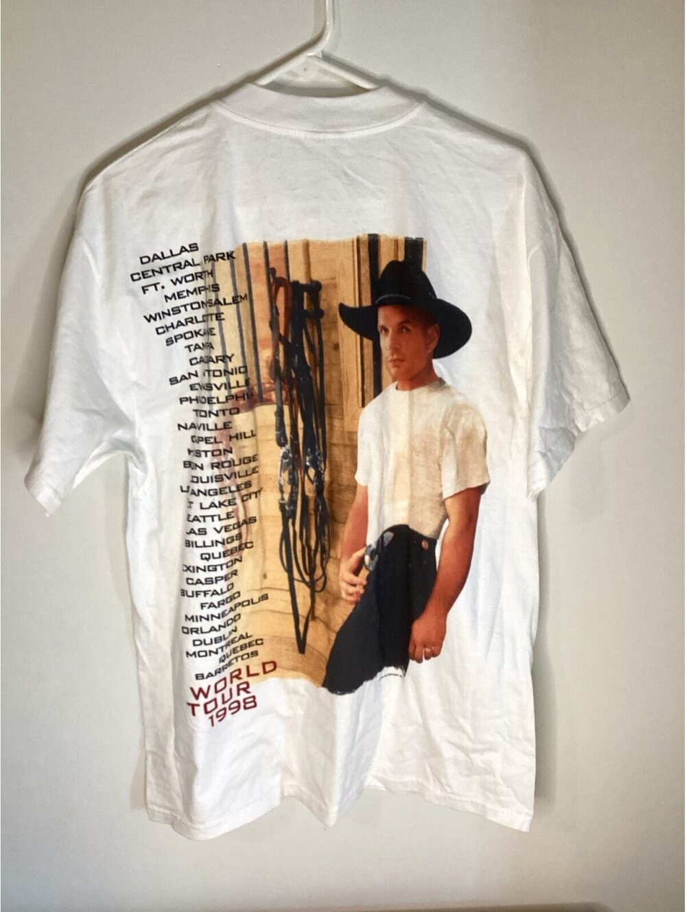 NOS Garth brooks 1998 “Sevens” World Tour